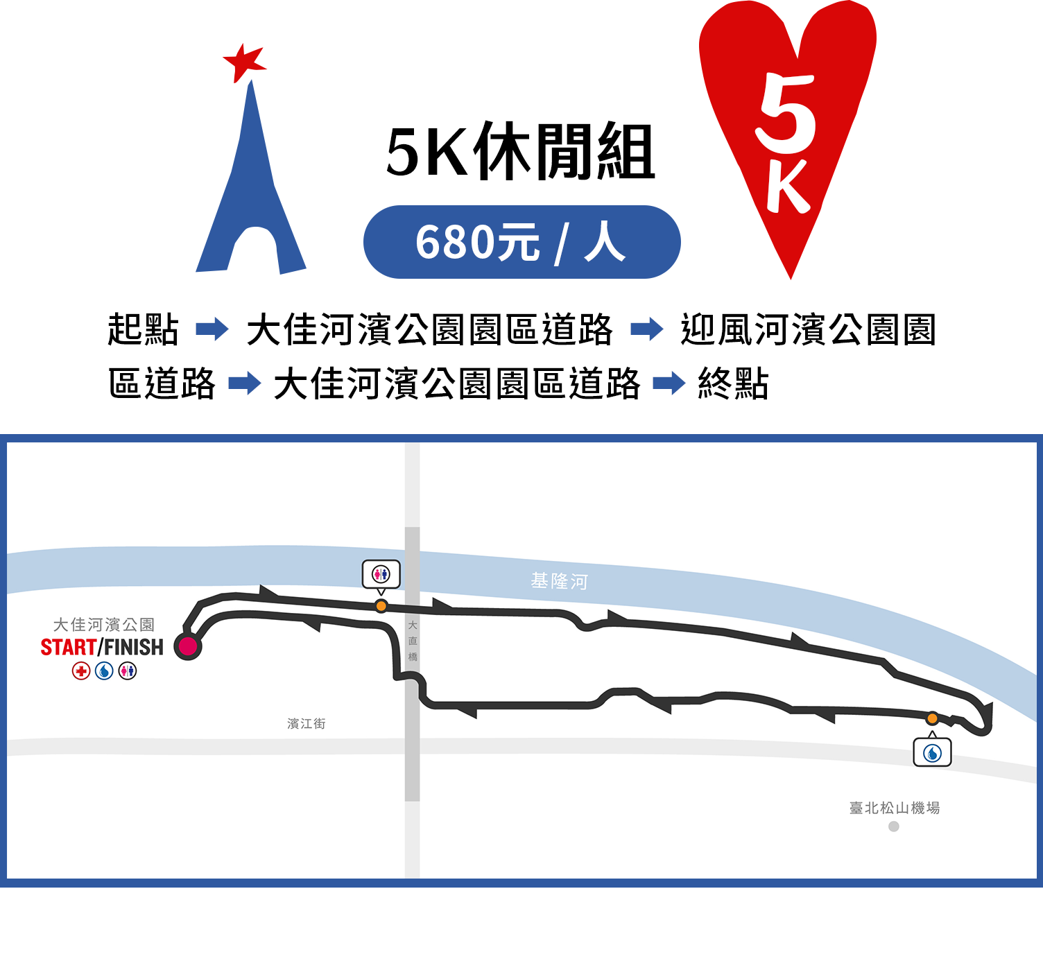 22024ellerun_台北5k路線圖
