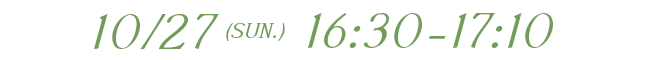 10/27 16:30-17:10