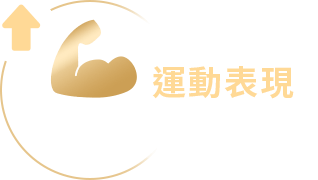 食用6週後 運動表現 強化40%
