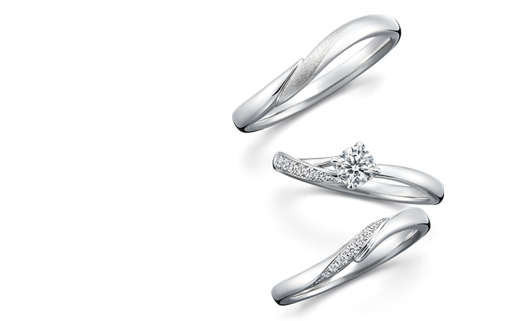 PLOUGH訂婚鑽戒 & NOCTURNAL結婚對戒