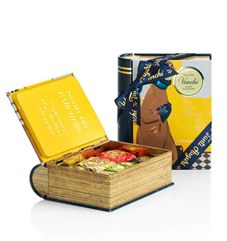 Venchi-巴洛克法式小鐵書巧克力禮盒(6入)
