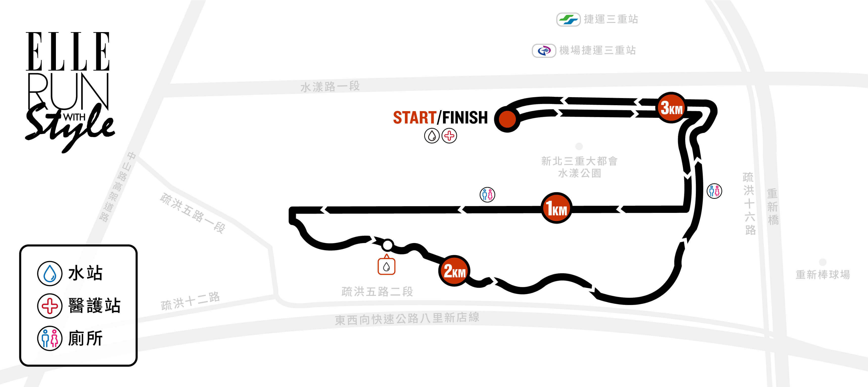 3.5K 路線示意圖