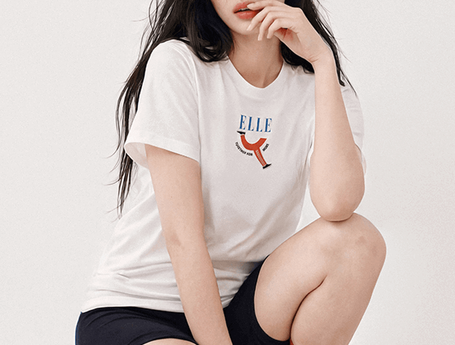 ELLE X ST.MALO W. 風格跑衣 合成圖