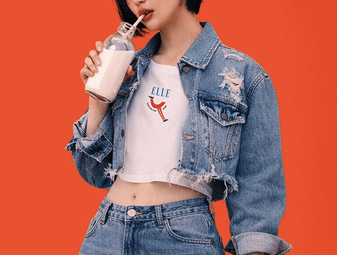 ELLE X ST.MALO W. 風格跑衣 AI圖